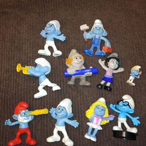 Mcdonalds Happy Meal Toys schtroumpfs Lots